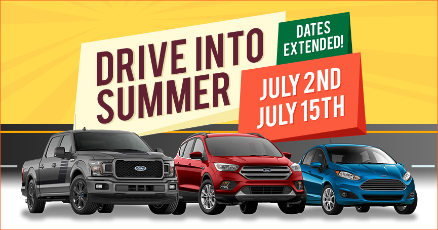 Drive into Summer Sales Event